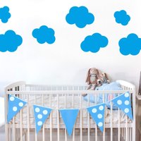 Wall-Art Wandtattoo "Gute Nacht Kinderzimmer Wolken Set" von Wall-Art