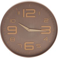 Wanduhr braun