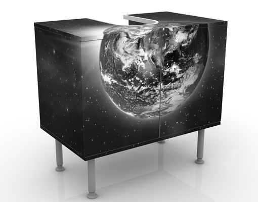 Waschbeckenunterschrank Weltall II