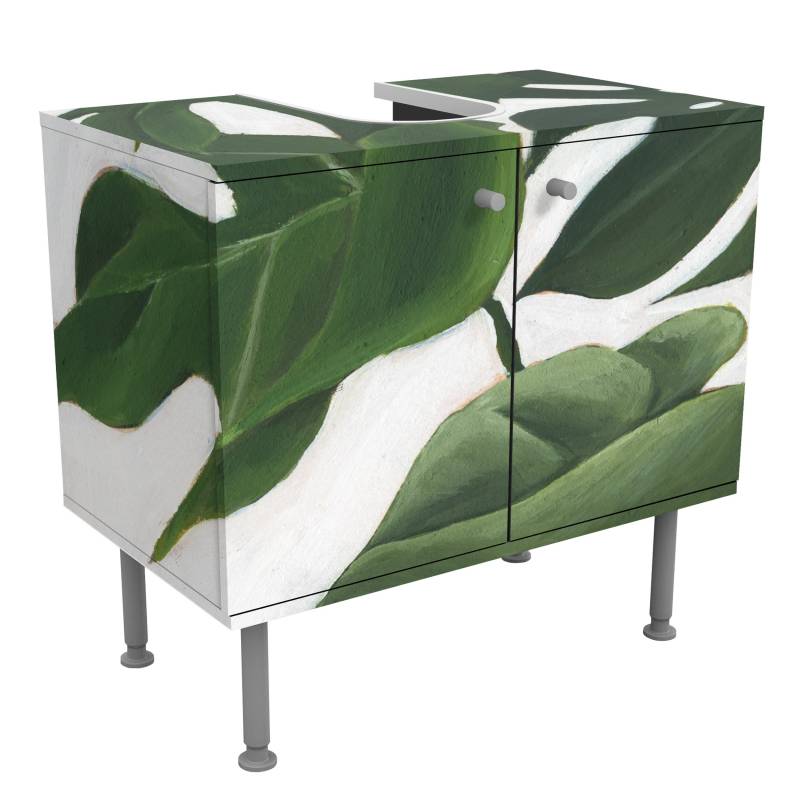 Waschbeckenunterschrank Lieblingspflanzen - Monstera