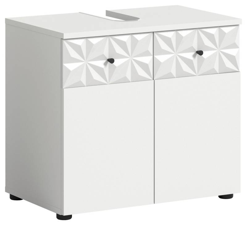Waschbeckenunterschrank Prisma ca. 60x54x37 cm Weiß Waschbeckenunterschrank Prisma ca. 60x54x37 cm Weiß