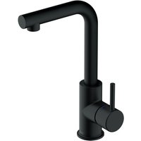 LENZ Waschtischarmatur »HOKU«, 3/8", Messing, schwarz-matt von LENZ