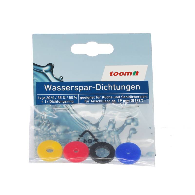toom Wasserspar-Dichtungen 4 Stück von toom