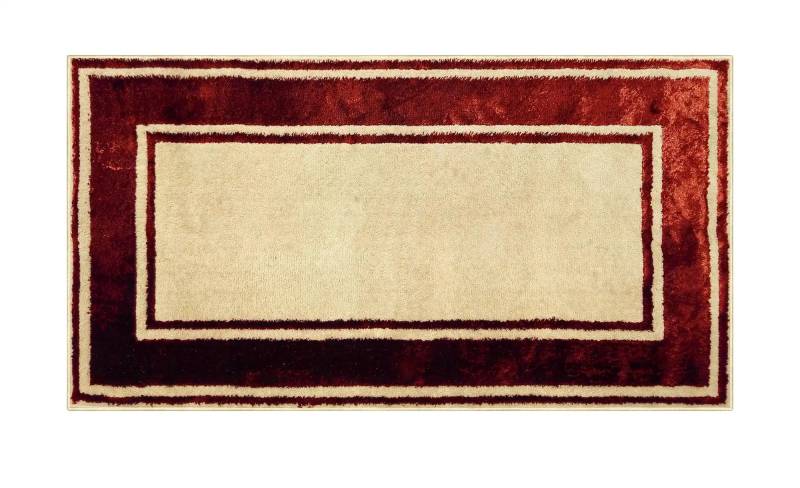 Webteppich  Bordeaux ¦ mehrfarbig ¦ Synthetische Fasern ¦ Maße (cm): B: 80 Teppiche > Wohnteppiche - Höffner