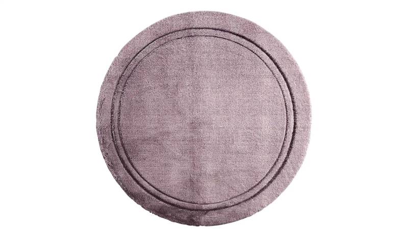 como Webteppich  Dream Border ¦ lila/violett ¦ Synthetische Fasern Ø: 160 Teppiche > Hochflorteppiche - Höffner