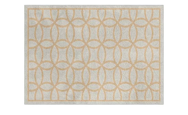 Webteppich  Flausch ¦ creme ¦ Synthetische Fasern ¦ Maße (cm): B: 160 Teppiche > Wohnteppiche - Höffner