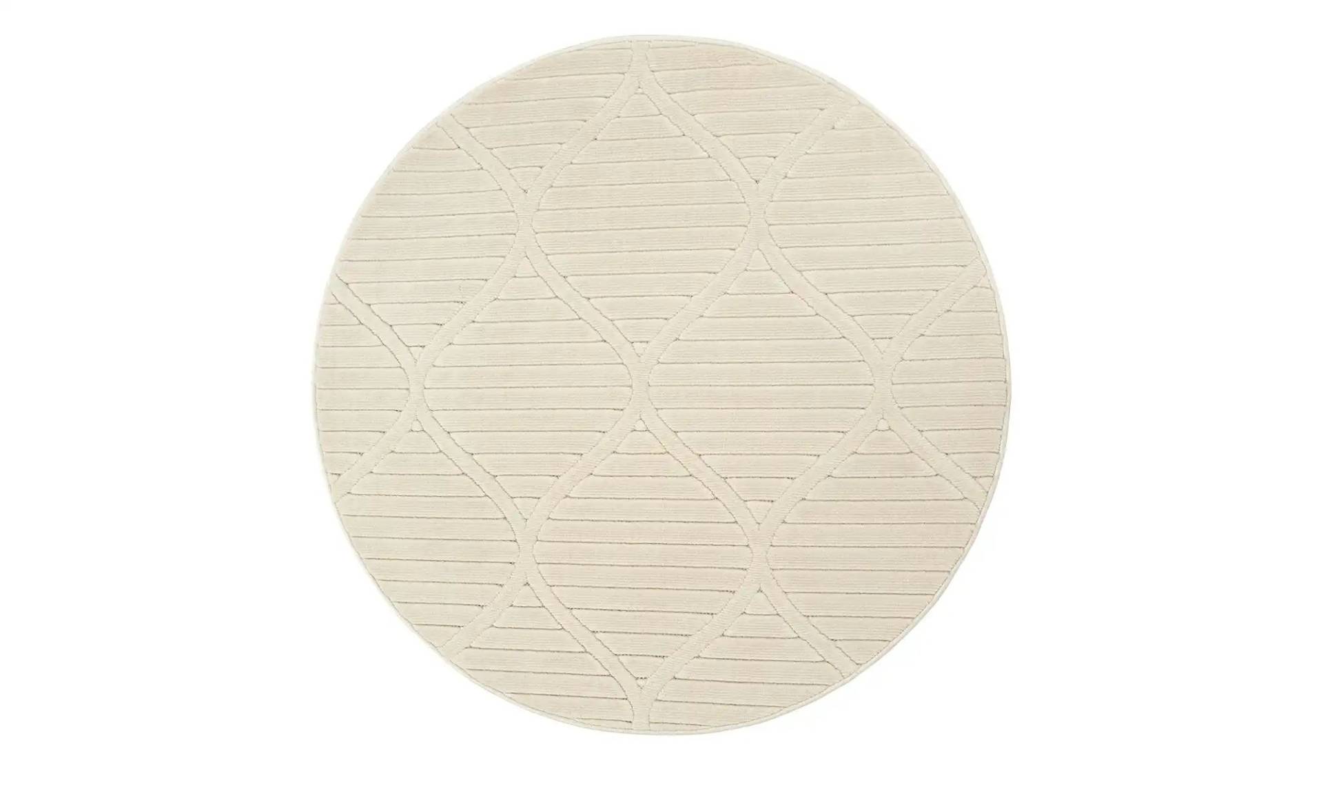 Webteppich La Palma ¦ beige ¦ Synthetische Fasern Ø: 120 Teppiche > Wohnteppiche - Höffner Webteppich La Palma ¦ beige ¦ Synthetische Fasern Ø: 120 Teppiche > Wohnteppiche - Höffner
