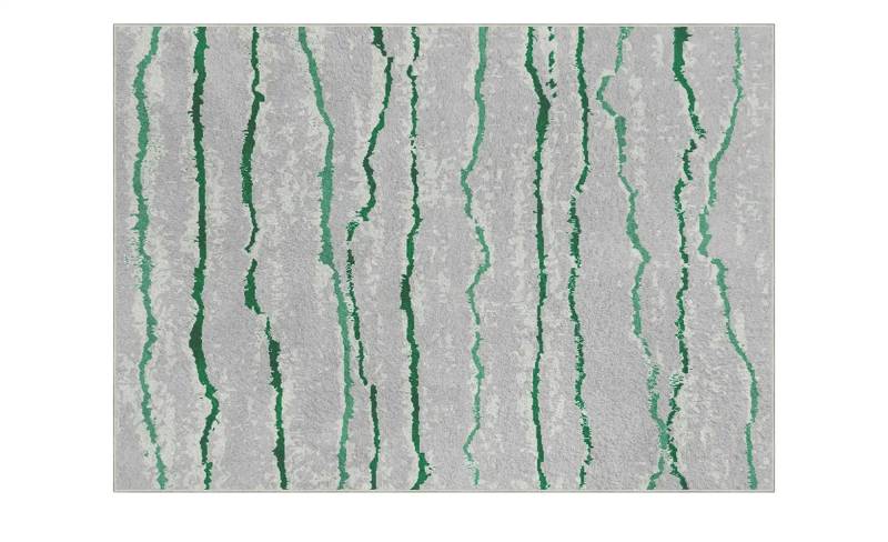Webteppich  Matheo ¦ grau ¦ Synthetische Fasern ¦ Maße (cm): B: 160 Teppiche > Wohnteppiche - Höffner