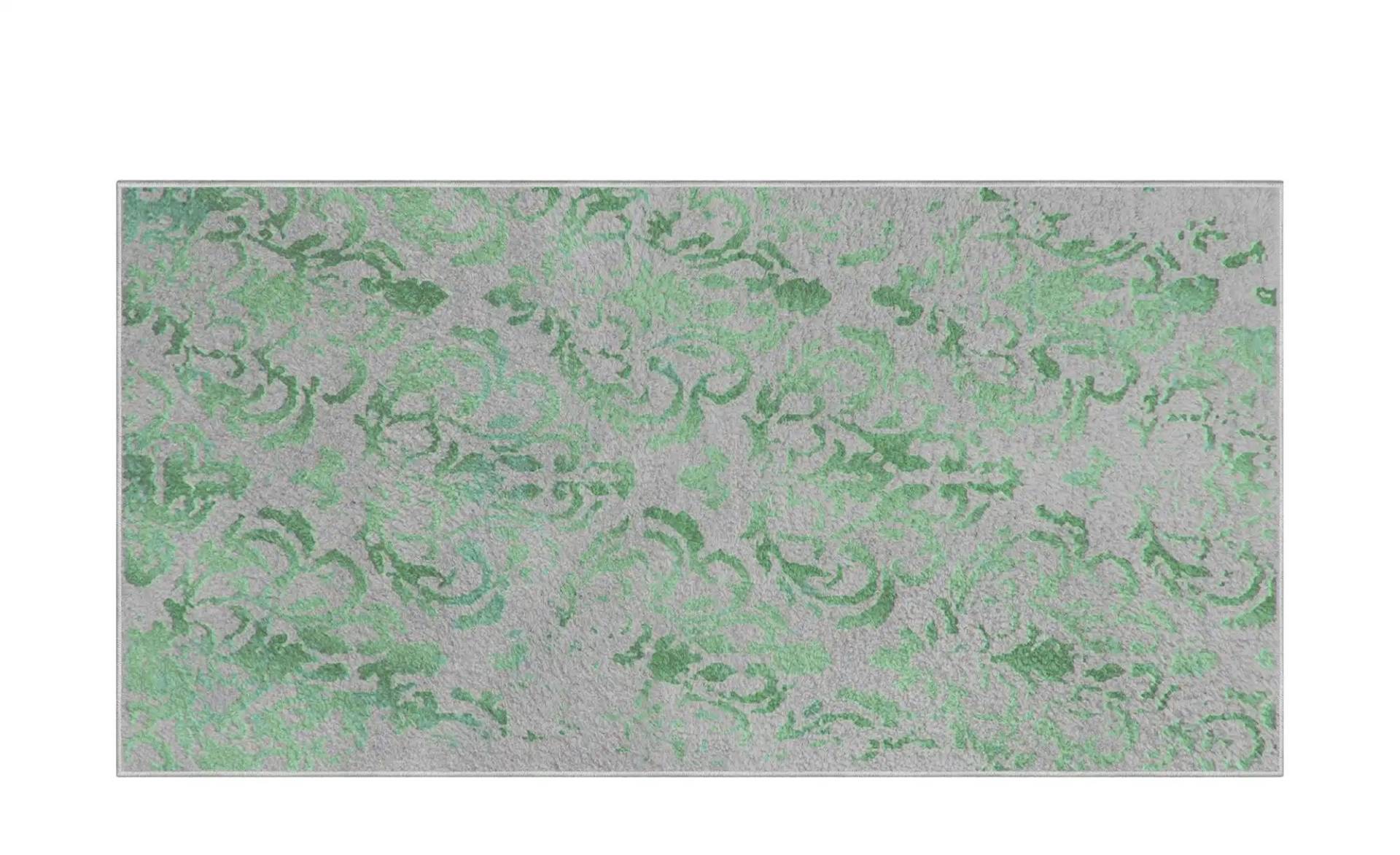 Webteppich  Milo ¦ grün ¦ Synthetische Fasern ¦ Maße (cm): B: 80 Teppiche > Vintage Teppiche - Höffner