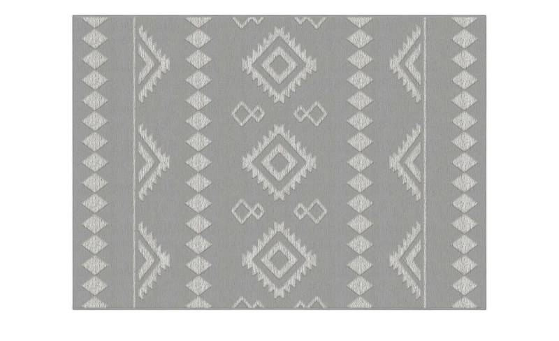 Webteppich  SOHO Rug in a Box ¦ grau ¦ Synthetische Fasern ¦ Maße (cm): B: 200 Teppiche > Wohnteppiche - Höffner