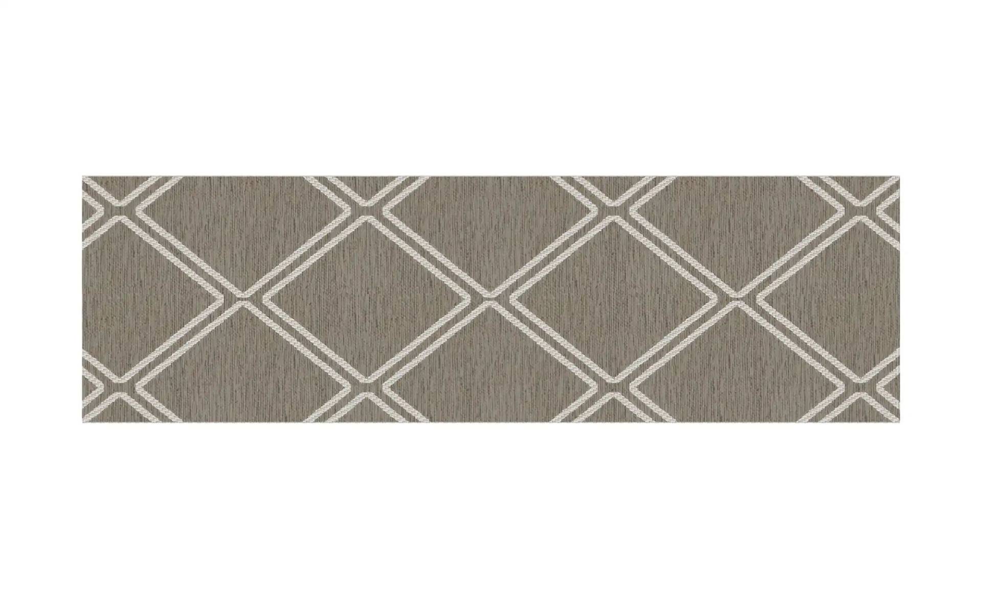 Webteppich  Scandinavian ¦ beige ¦ Synthetische Fasern ¦ Maße (cm): B: 80