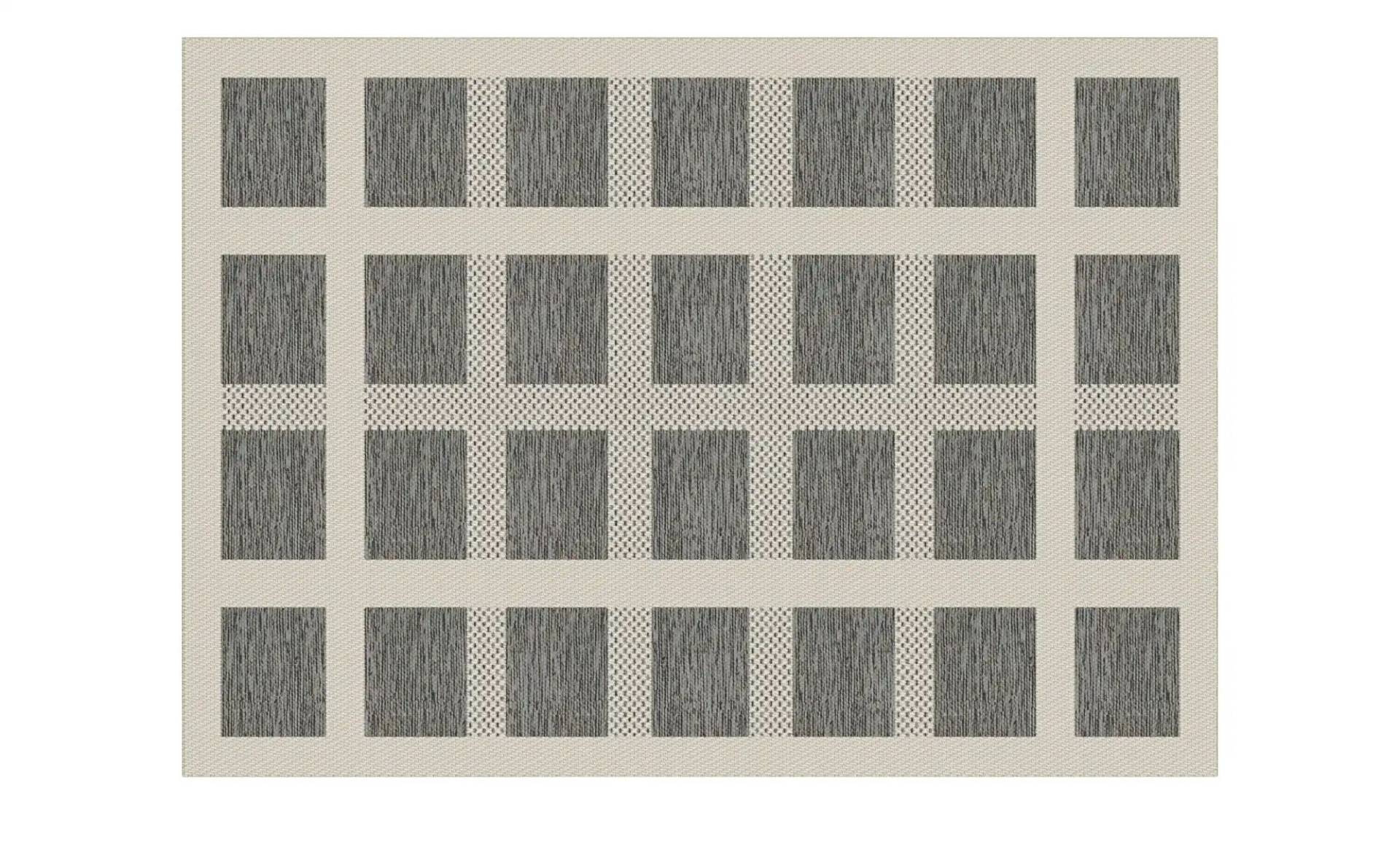 Webteppich  Scandinavian ¦ grau ¦ Synthetische Fasern ¦ Maße (cm): B: 133