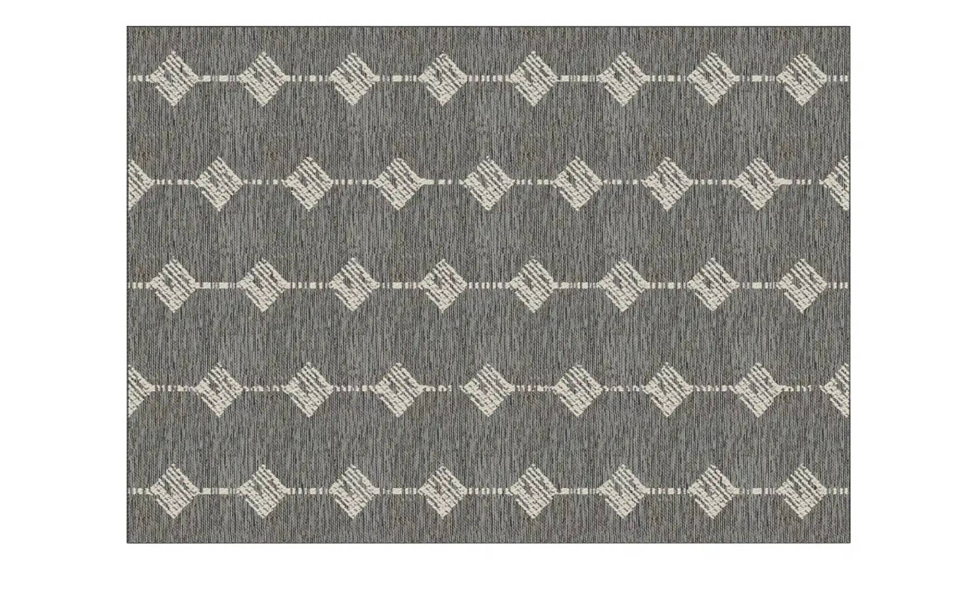 Webteppich  Scandinavian ¦ grau ¦ Synthetische Fasern ¦ Maße (cm): B: 133