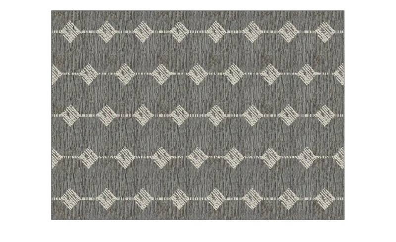 Webteppich  Scandinavian ¦ grau ¦ Synthetische Fasern ¦ Maße (cm): B: 133