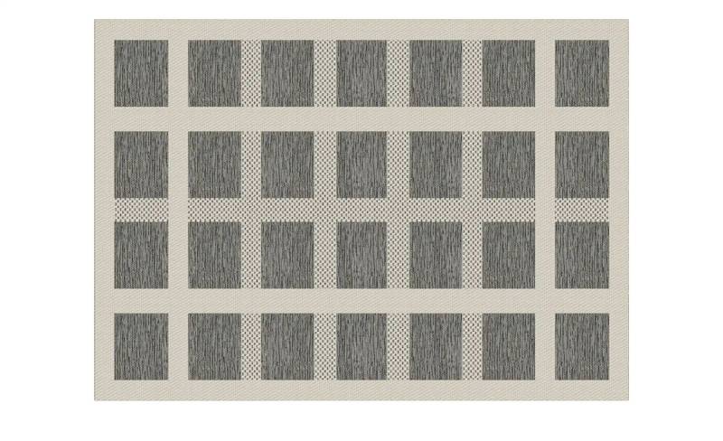 Webteppich  Scandinavian ¦ grau ¦ Synthetische Fasern ¦ Maße (cm): B: 133 Teppiche > Outdoor Teppiche - Höffner