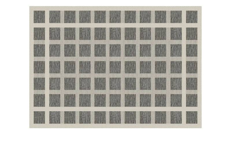 Webteppich  Scandinavian ¦ grau ¦ Synthetische Fasern ¦ Maße (cm): B: 200