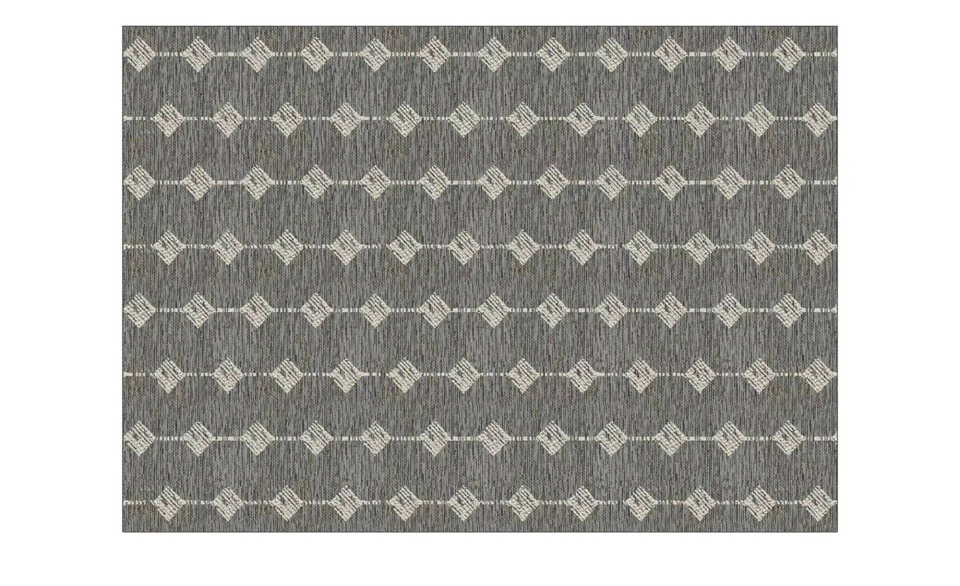 Webteppich  Scandinavian ¦ grau ¦ Synthetische Fasern ¦ Maße (cm): B: 200