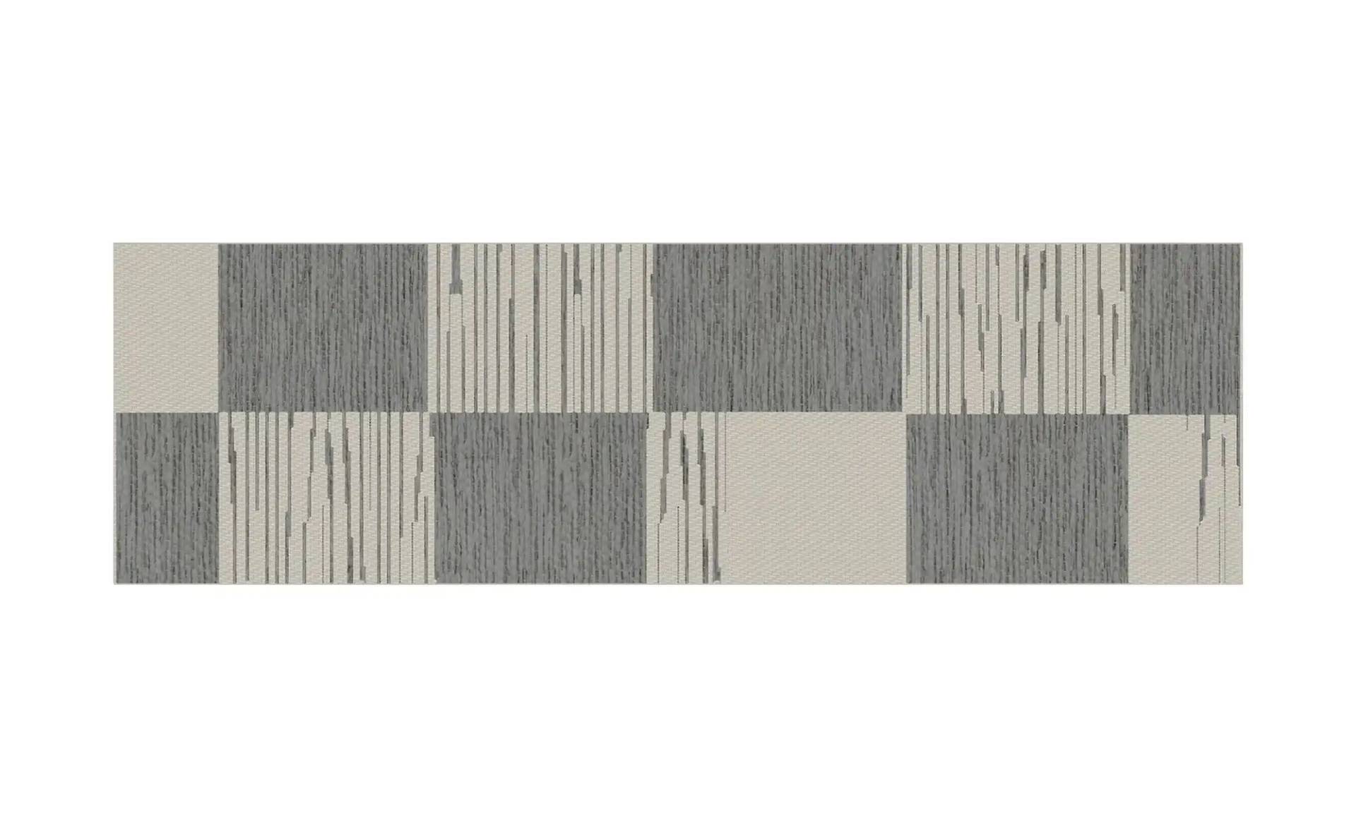 Webteppich  Scandinavian ¦ grau ¦ Synthetische Fasern ¦ Maße (cm): B: 80