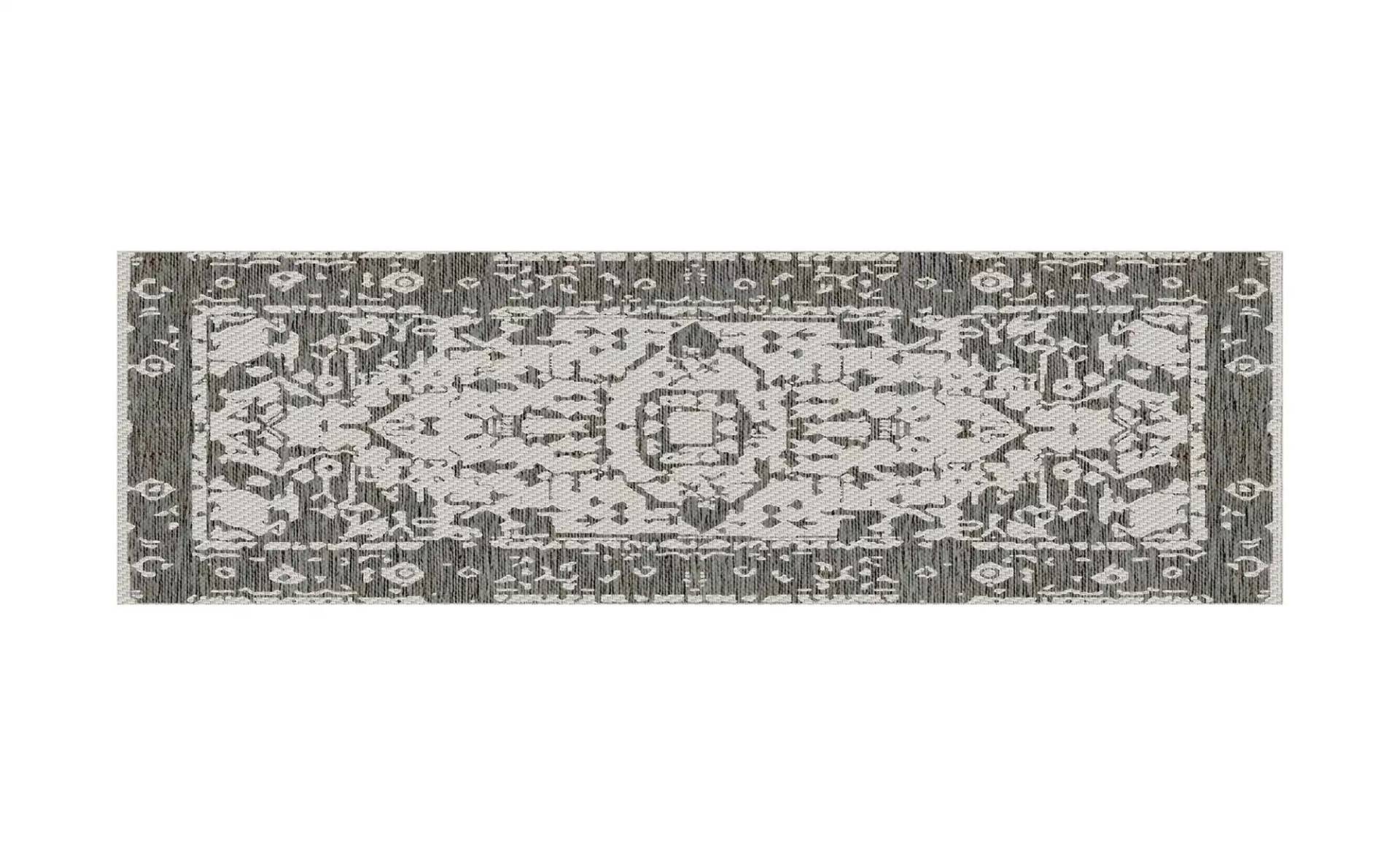 Webteppich  Scandinavian ¦ grau ¦ Synthetische Fasern ¦ Maße (cm): B: 80