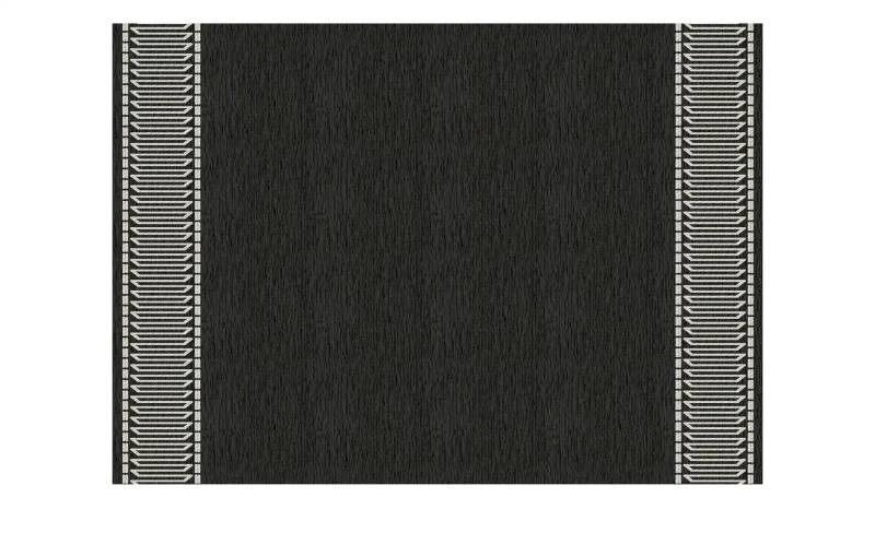 Webteppich  Scandinavian ¦ schwarz ¦ Synthetische Fasern ¦ Maße (cm): B: 200 Teppiche > Outdoor Teppiche - Höffner
