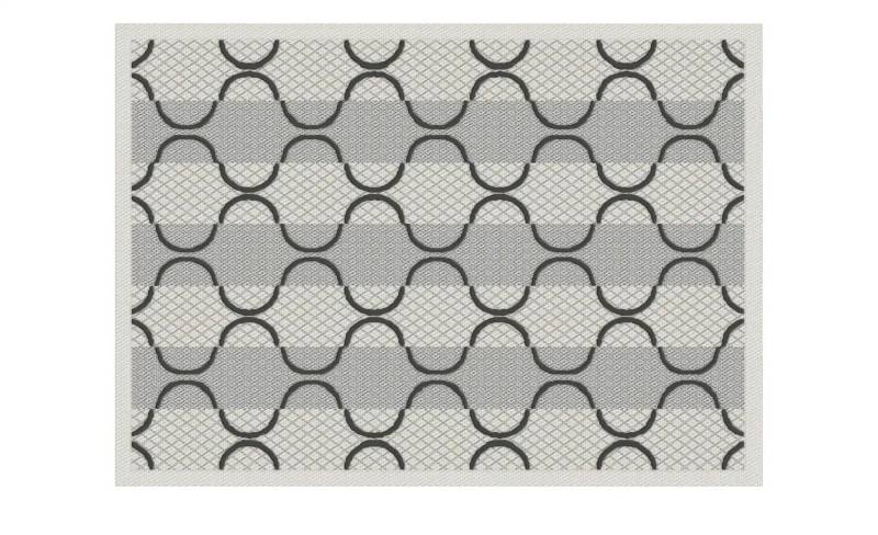 Webteppich  Simple Life ¦ grau ¦ Synthetische Fasern ¦ Maße (cm): B: 133 Teppiche > Outdoor Teppiche - Höffner