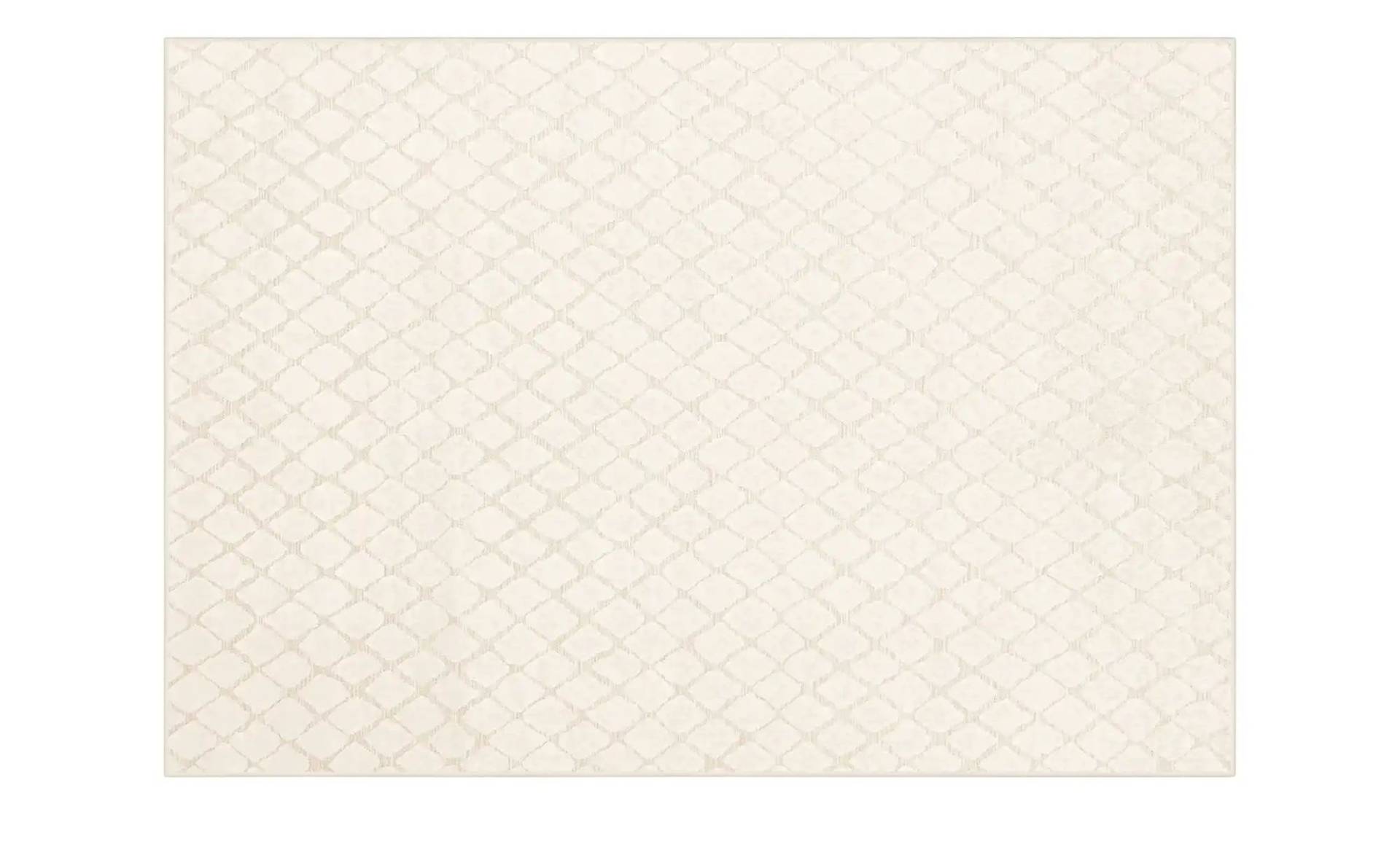 Webteppich  Soho ¦ creme ¦ Synthetische Fasern ¦ Maße (cm): B: 160 Teppiche > Wohnteppiche - Höffner