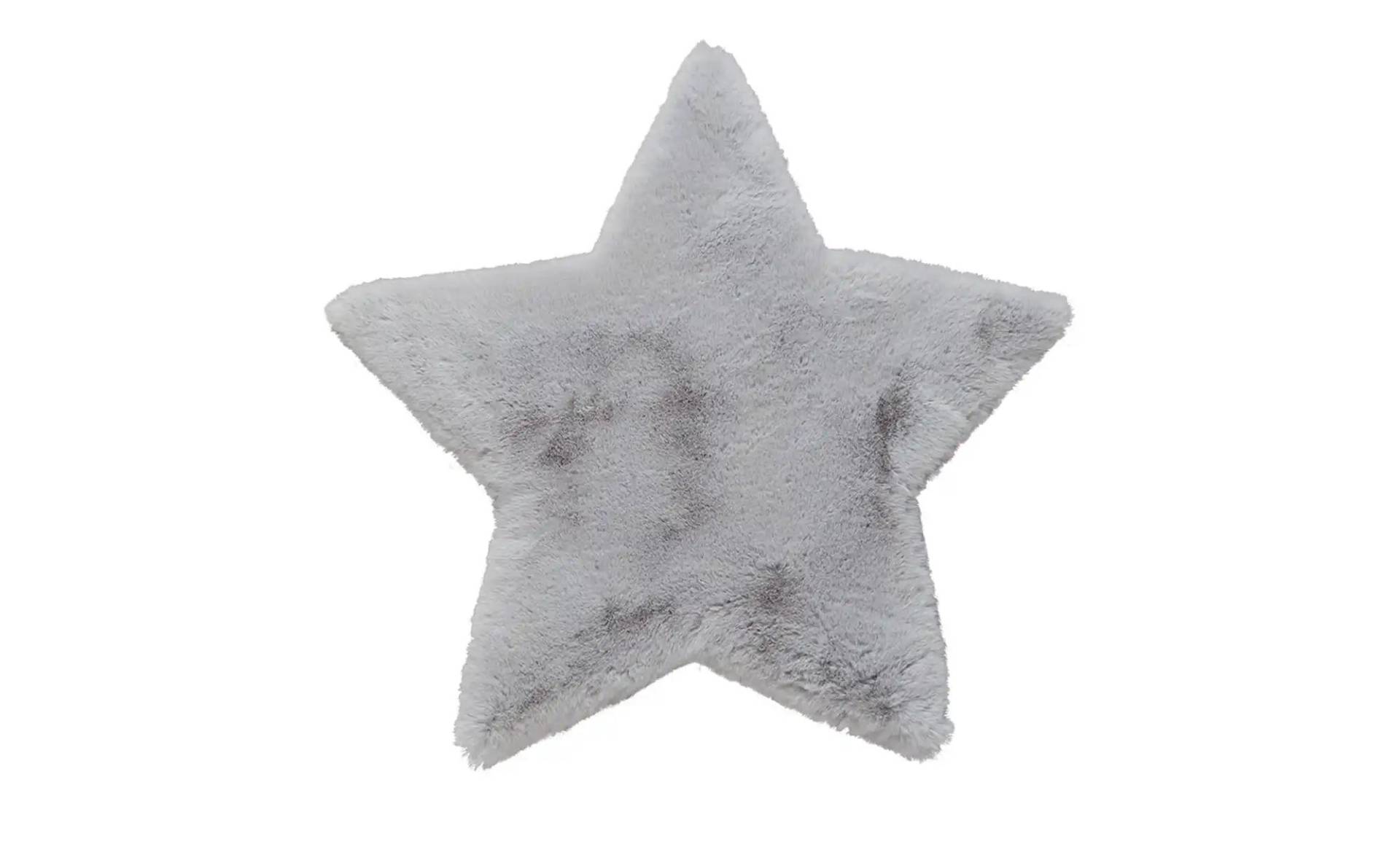 Kinderteppich Stern ¦ grau ¦ Synthetische Fasern ¦ Maße (cm): B: 60 H: 2,5 Geschenkideen > Kuschelige Geschenke - Höffner Kinderteppich Stern ¦ grau ¦ Synthetische Fasern ¦ Maße (cm): B: 60 H: 2,5 Geschenkideen > Kuschelige Geschenke - Höffner