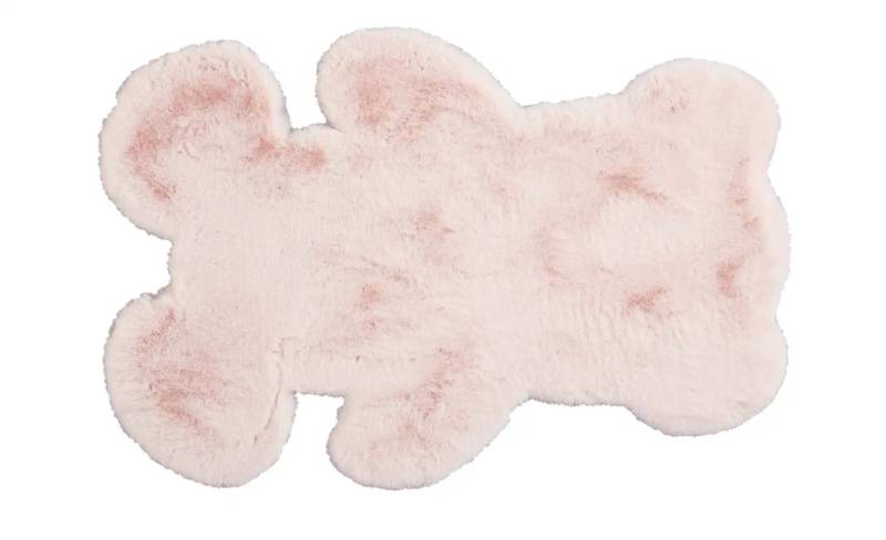 Kinderteppich  Teddy ¦ rosa/pink ¦ Synthetische Fasern ¦ Maße (cm): B: 60 H: 2,5 Teppiche > Felle - Möbel Kraft