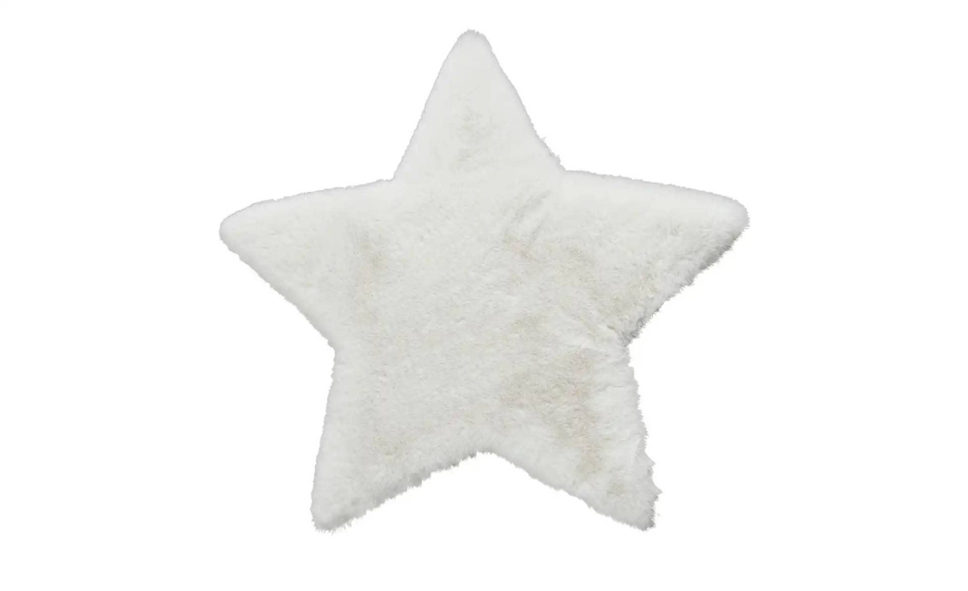 Kinderteppich  Stern ¦ weiß ¦ Synthetische Fasern ¦ Maße (cm): B: 60 H: 2,5 Teppiche > Felle - Möbel Kraft