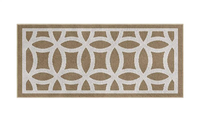 Webteppich  Welle ¦ braun ¦ Synthetische Fasern ¦ Maße (cm): B: 80 Teppiche > Wohnteppiche - Höffner