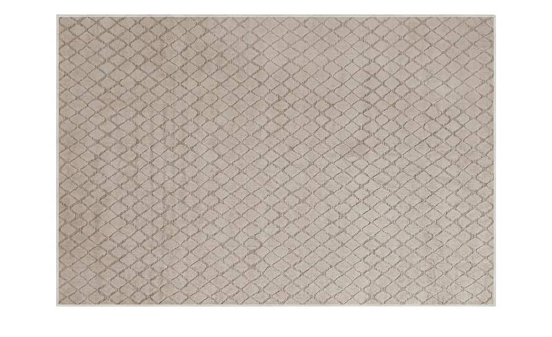 Webteppich   ¦ beige ¦ Synthetische Fasern ¦ Maße (cm): B: 200 Teppiche > Wohnteppiche - Möbel Kraft