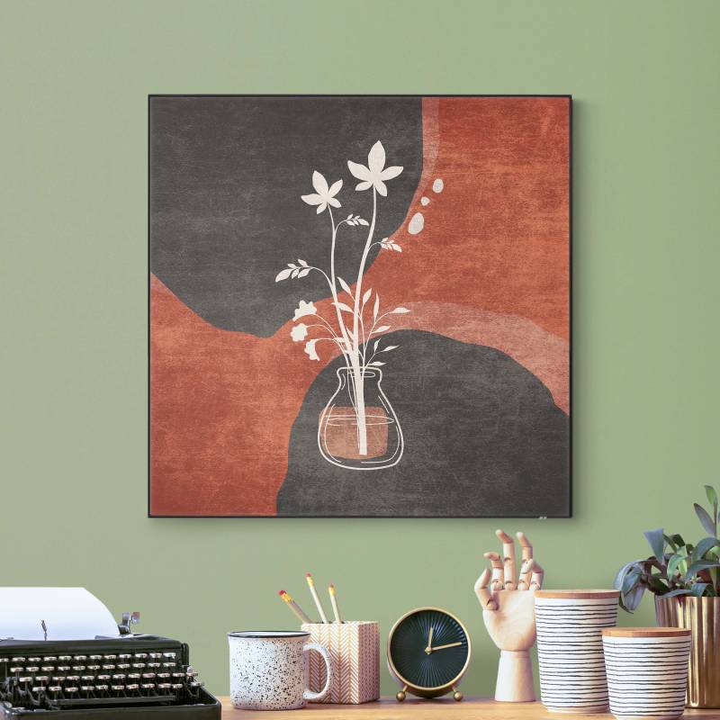 Wechselbild Boho Blumen in Vase