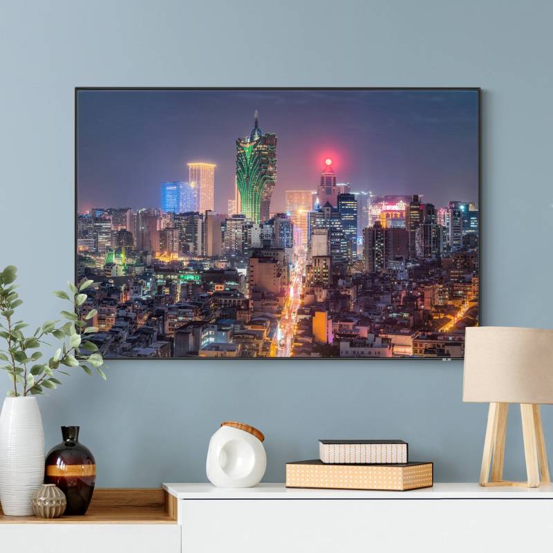 Wechselbild Nachtlichter von Macau