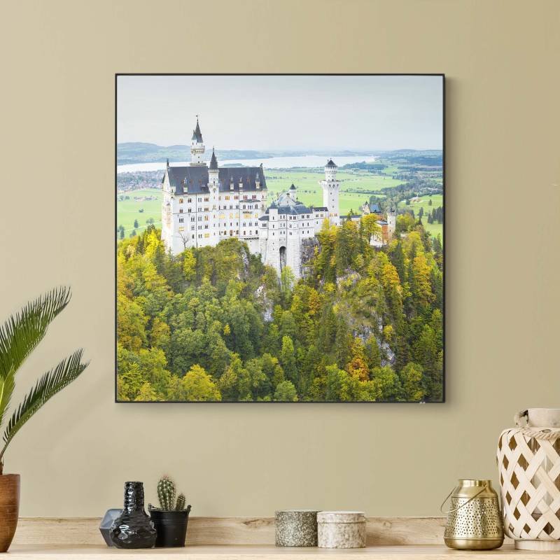 Wechselbild Schloss Neuschwanstein Panorama