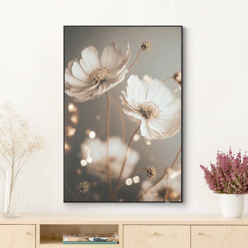 Wechselbild Blumen mit Bokeh