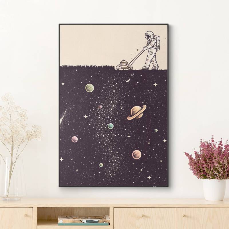 Wechselbild Kosmischer Rasen