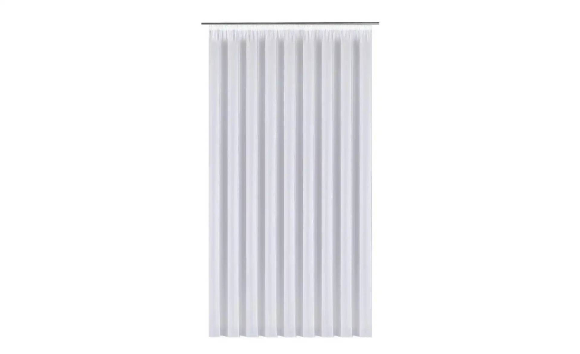 Weckbrodt Gardinenstore mit Kräuselband  Emil ¦ weiß ¦ Synthetik ¦ Maße (cm): B: 0,5 H: 160 Gardinen & Rollos > Gardinen & Vorhänge > Schiebegardinen - Höffner