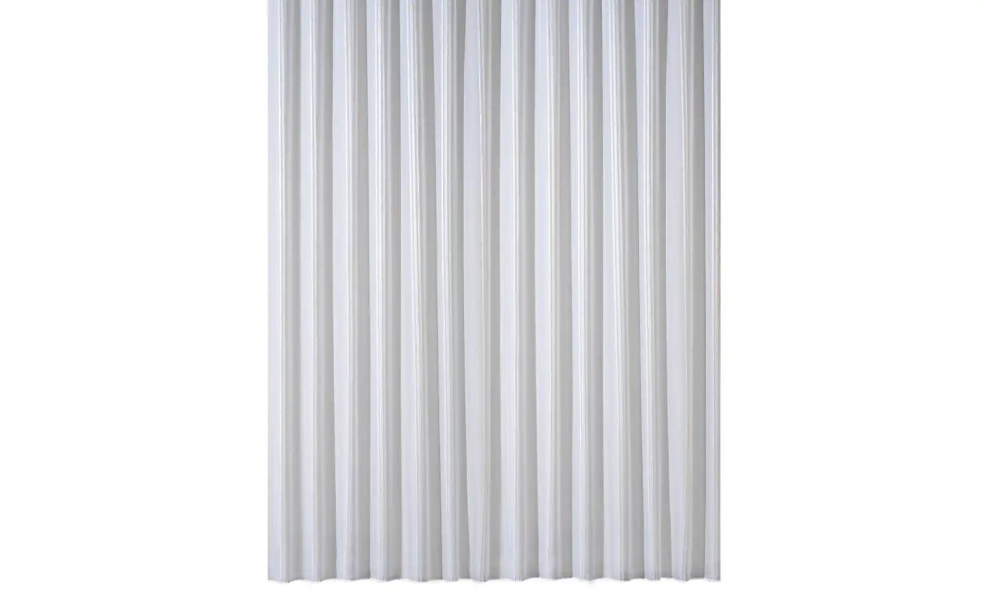 Weckbrodt Halbtransparenter Sablé   ¦ weiß ¦ Synthetik ¦ Maße (cm): B: 1 H: 145 Gardinen & Rollos > Gardinen & Vorhänge > Schlaufenschals - Höffner