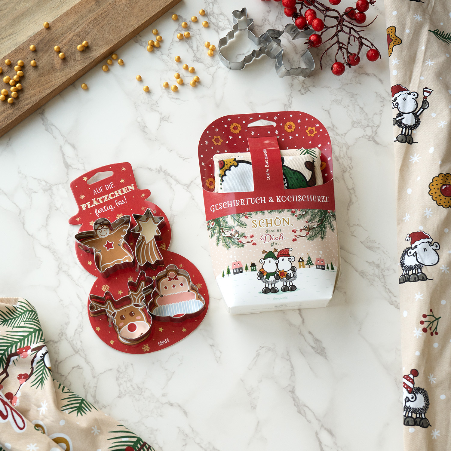 Weihnachtsgeschenk-Set »Weihnachtsbäckerei«