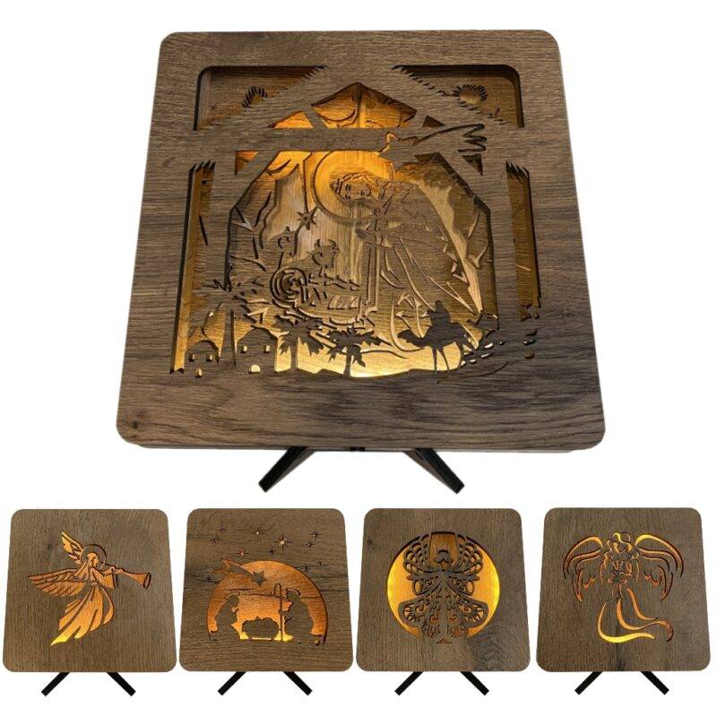Weihnachtspaket aus 5 Tischlampen