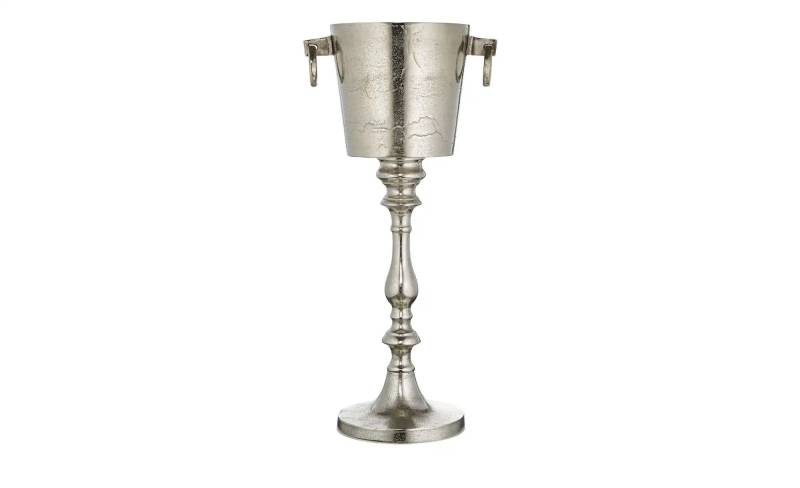 Weinkühler   ¦ silber ¦ Metall ¦ Maße (cm): B: 33 H: 69 T: 23.0 Gläser & Karaffen > Zubehör Weingenuss - Möbel Kraft