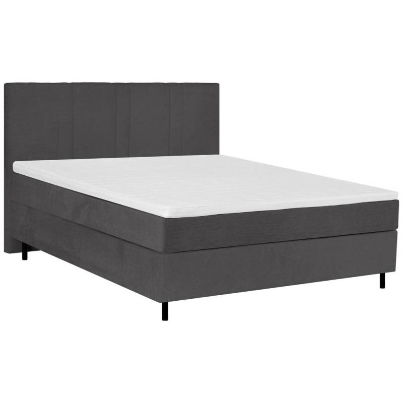 Welnova BOXSPRINGBETT Anthrazit
