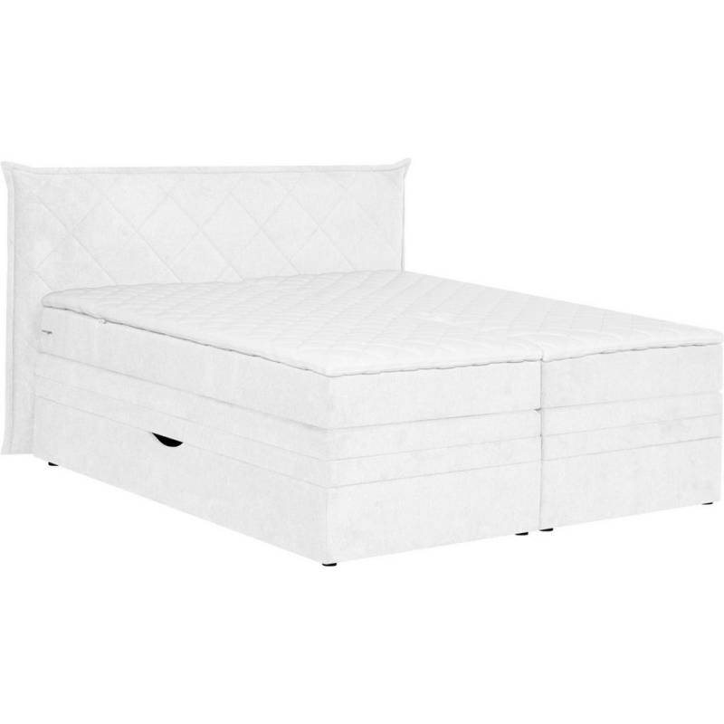 Welnova BOXSPRINGBETT Weiß