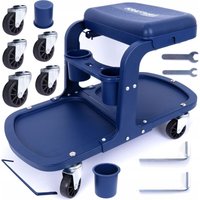 Kraft&Dele Rollbrett Rollhocker Werkstatthocker Werkzeug Arbeitshocker Mit Sitz 5 leichtgängige 360° Lenkrollen Kraft&Dele Rollbrett Rollhocker Werkstatthocker Werkzeug Arbeitshocker Mit Sitz 5 leichtgängige 360° Lenkrollen
