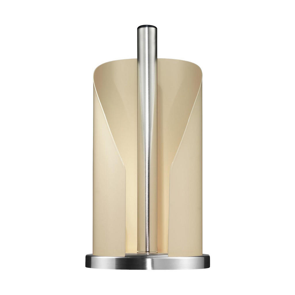 Wesco Papierrollenhalter, Creme, Metall, Rund, 15.5x30x15.5 cm, Küchenzubehör, Küchenrollenhalter Wesco Papierrollenhalter, Creme, Metall, Rund, 15.5x30x15.5 cm, Küchenzubehör, Küchenrollenhalter von Wesco