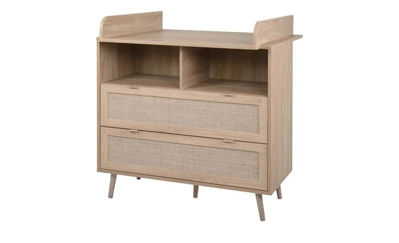 Wickelkommode   ¦ holzfarben ¦ Maße (cm): B: 100 H: 105 T: 77.5 Baby > Babymöbel > Wickelkommoden - Möbel Kraft