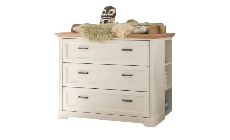 Wickelkommode   ¦ weiß ¦ Maße (cm): B: 112 H: 104 T: 82.0 Baby > Babymöbel > Wickelkommoden - Möbel Kraft