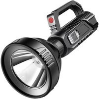 Wiederaufladbare Camping-Taschenlampe, Hochleistungs-LED-Taschenlampe, wasserdichtes Angellicht