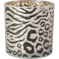 Windlicht 15x15cm ANIMALPRINT von Werner Voss