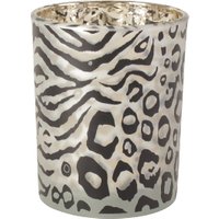 Windlicht 2er Set 10x12,5cm ANIMALPRINT von Werner Voss